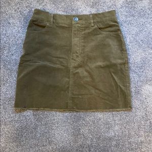 Khaki skirt